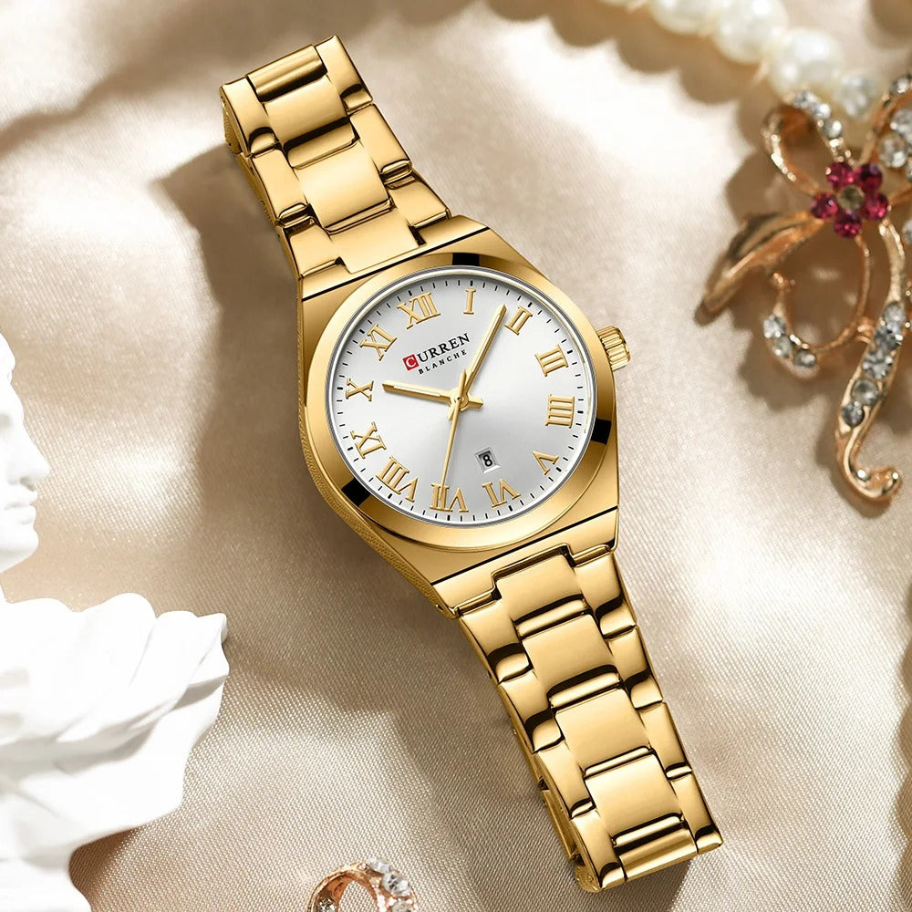 CURREN 9095 Women's Stainless Steel Watch