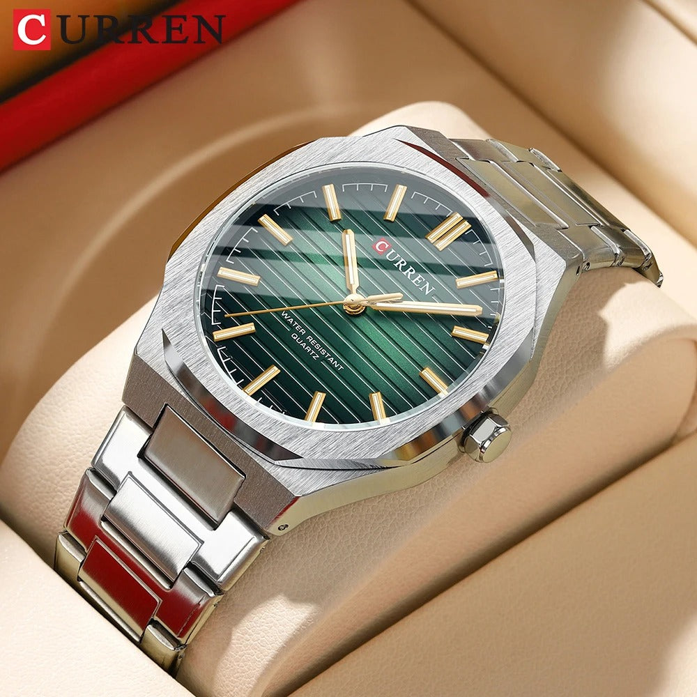 CURREN 8456 Men's Stainless Steel Watch