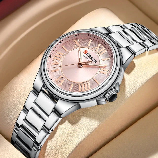 CURREN 9091 Women's Stainless Steel Watch