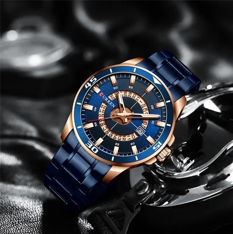 CURREN 8359 Men's Stainless Steel Watch