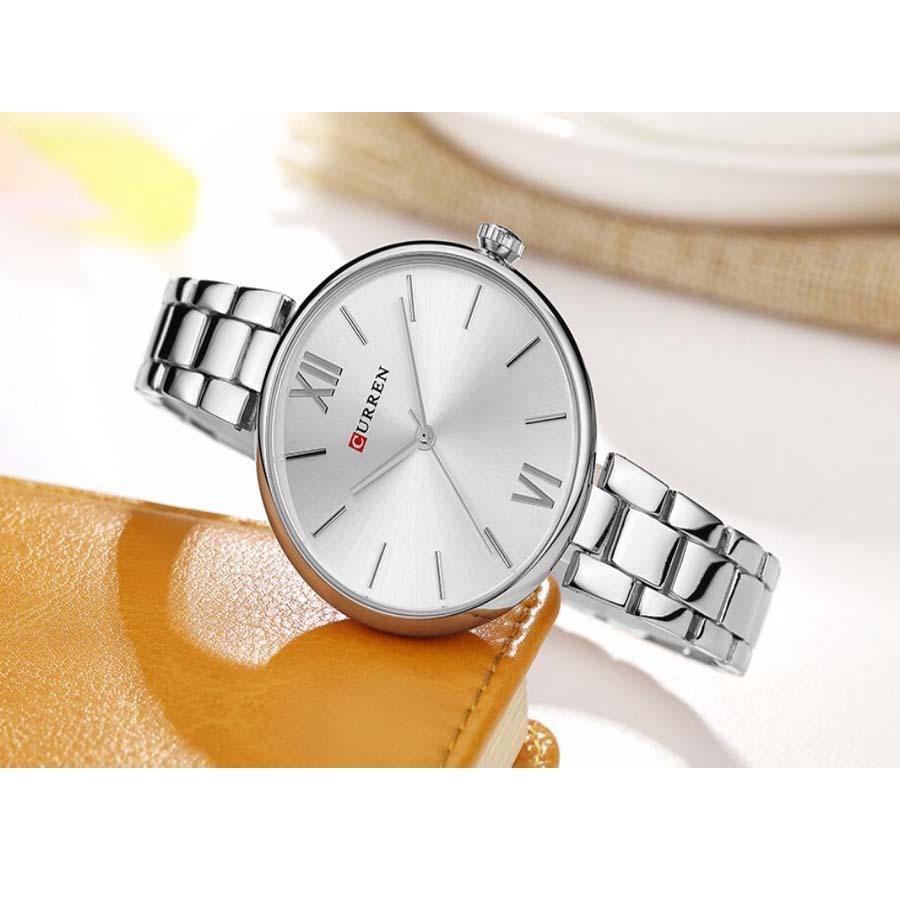 CURREN Couples Stainless Steel Watch