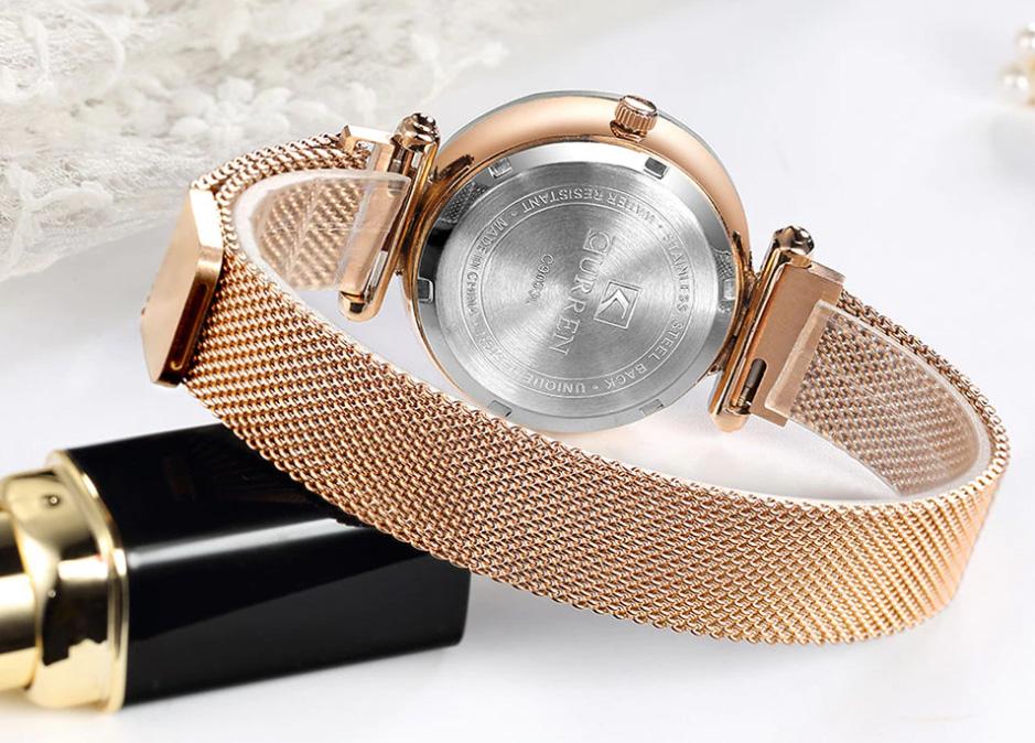 CURREN 9063 Women's Stainless Steel Watch