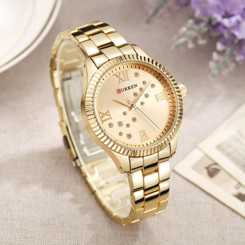 CURREN 9009 Women's Stainless Steel Watch