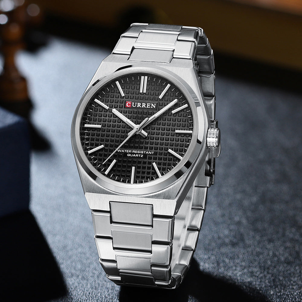 CURREN 8439 Men's Stainless Steel Watch