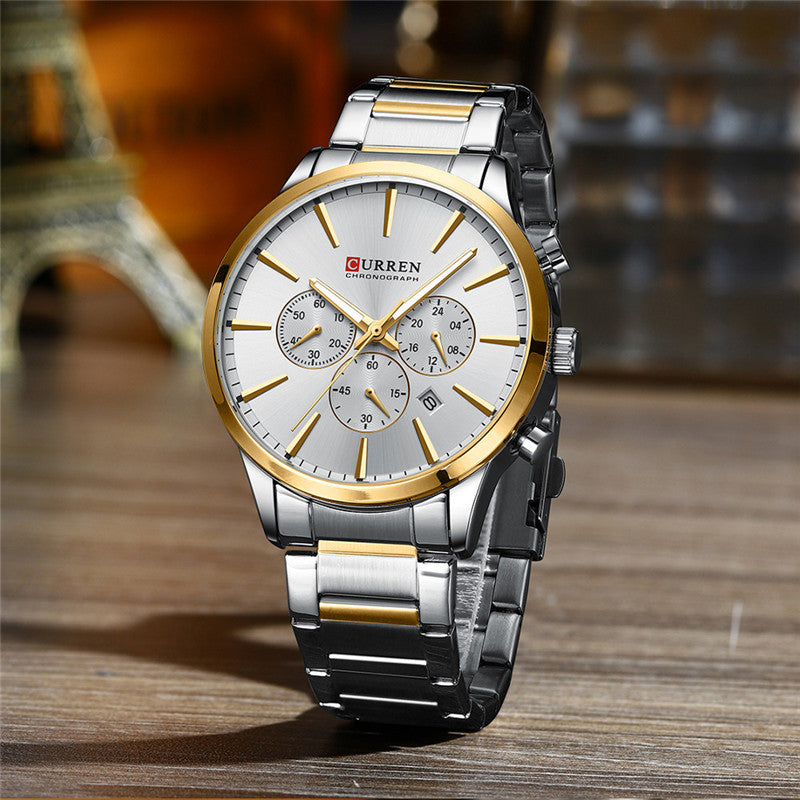 CURREN 8435 Men's Chronograph Watch