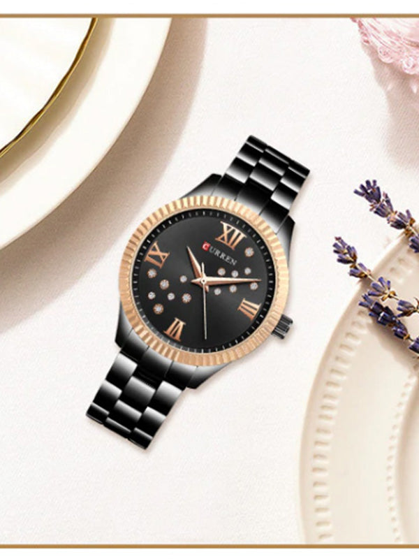 CURREN 9009 Women's Stainless Steel Watch