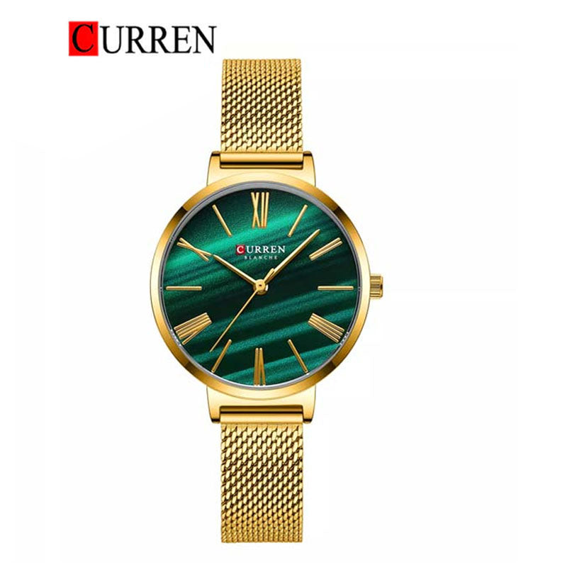 CURREN 9076 Women's Stainless Steel Watch
