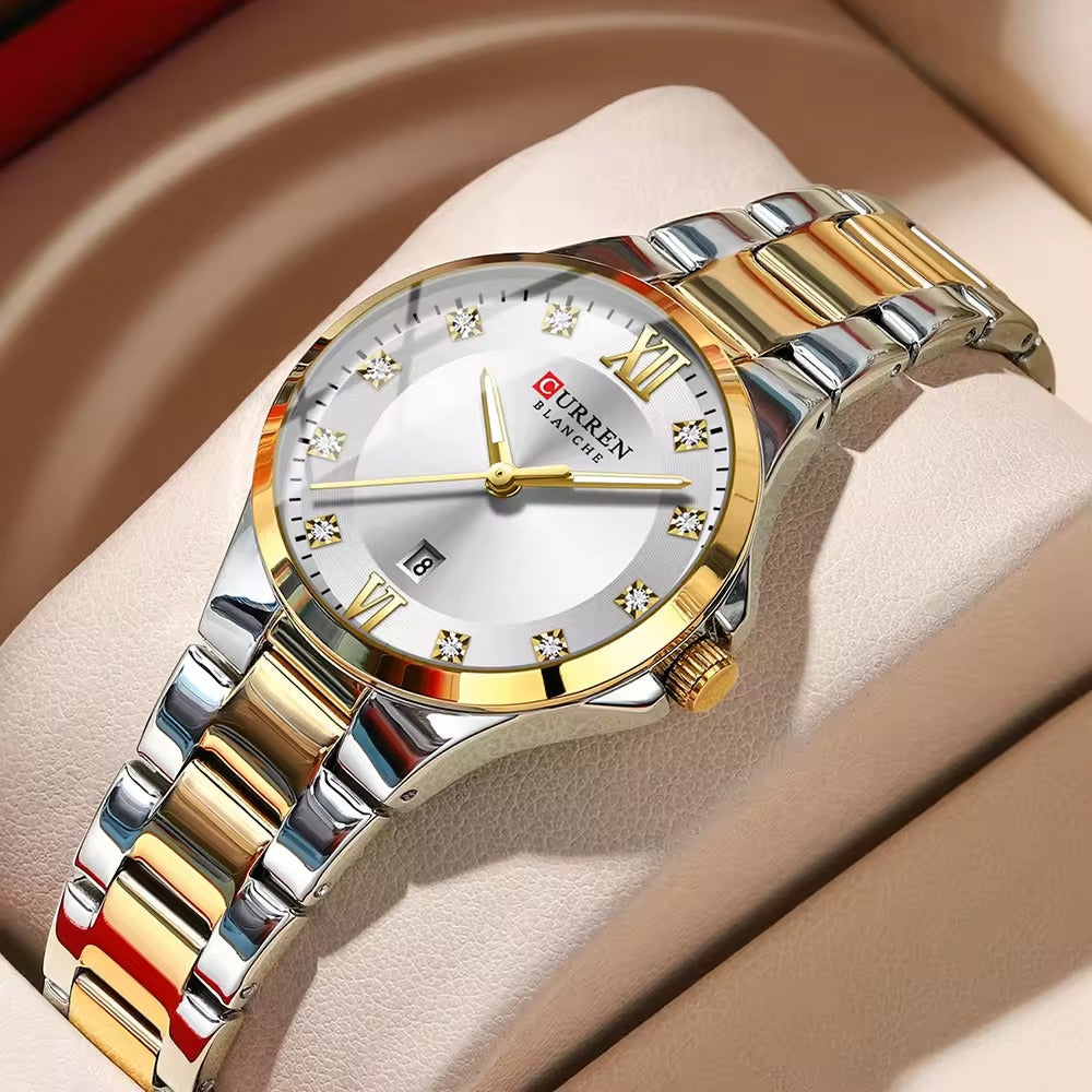 CURREN 9107 Women's Stainless Steel Watch