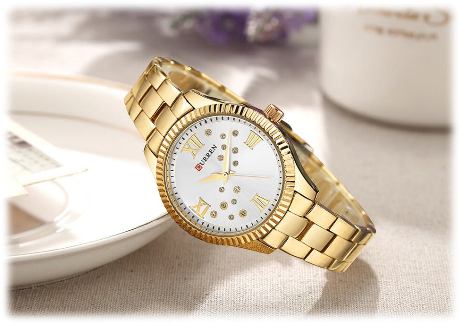CURREN 9009 Women's Stainless Steel Watch