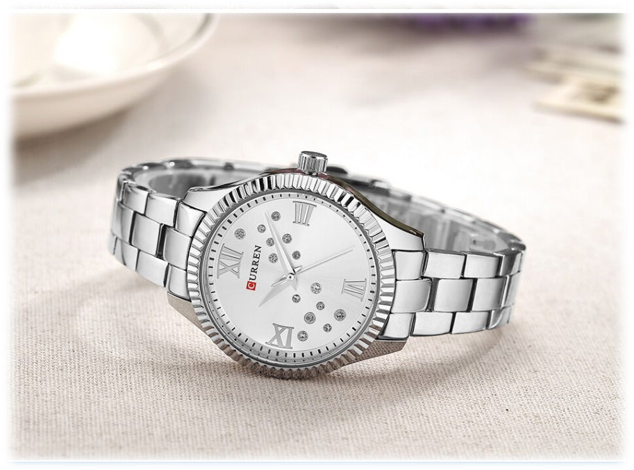 CURREN 9009 Women's Stainless Steel Watch
