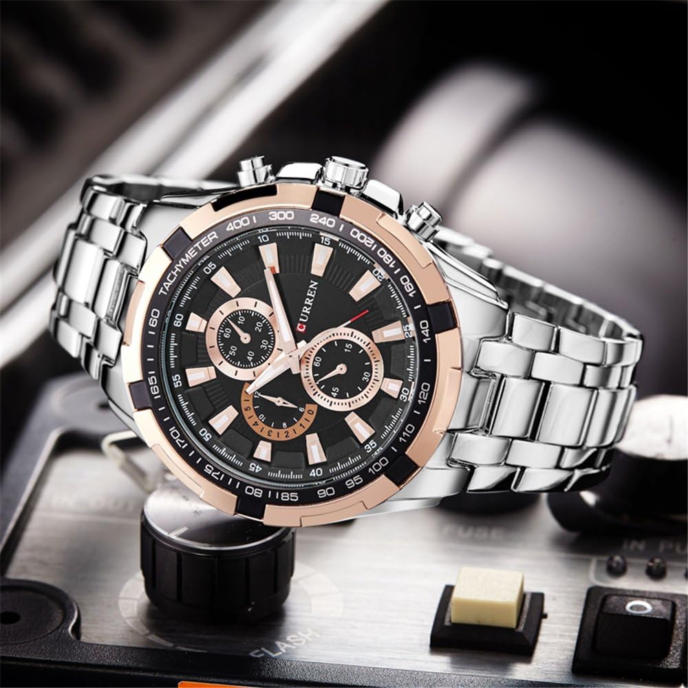 CURREN 8023 Men's Stainless Steel Watch