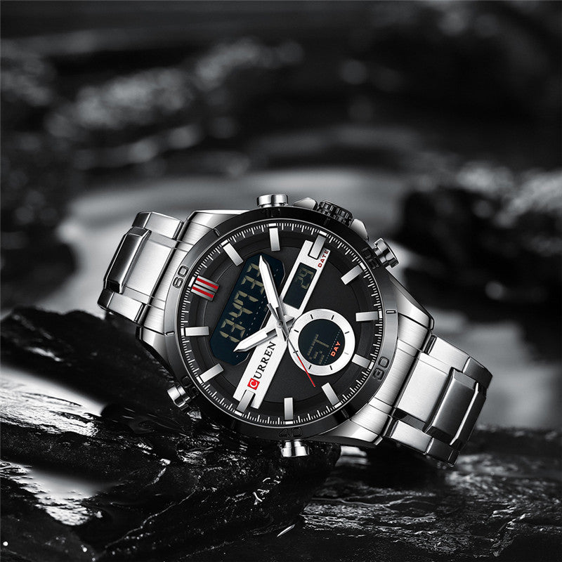 CURREN 8384 Men's Stainless Steel Watch