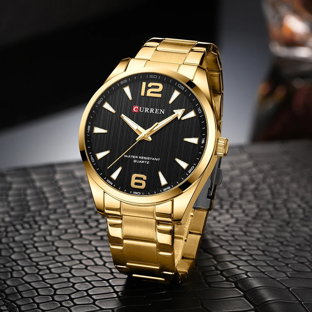 CURREN 8434 Men's Stainless Steel Watch
