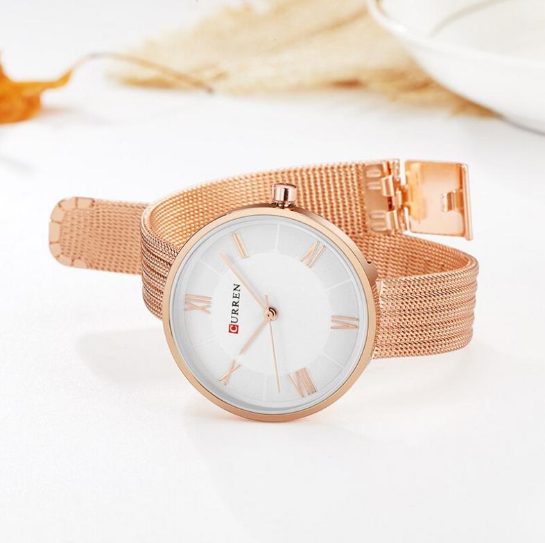 CURREN 9020 Women's Stainless Steel Watch