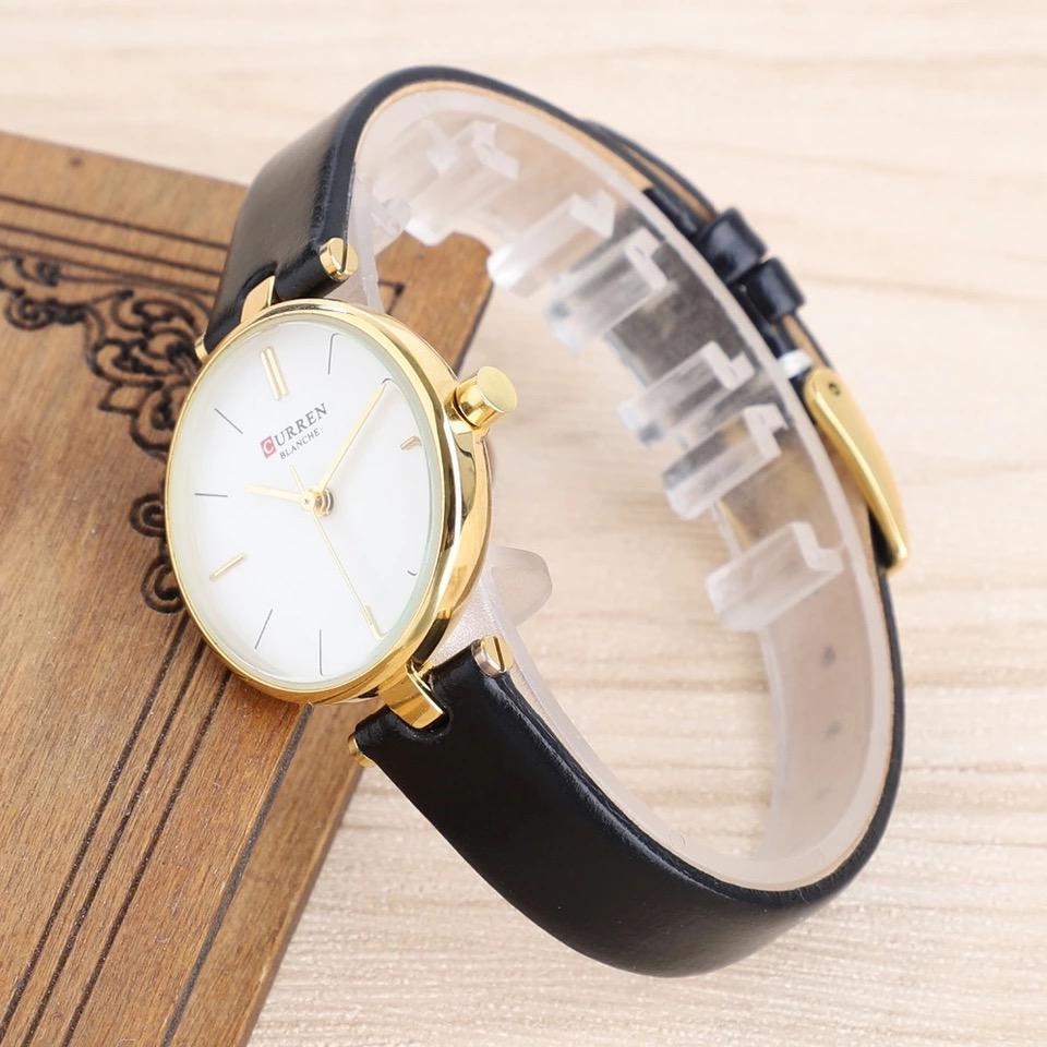 CURREN 9038 Women's Leather Straps Watch