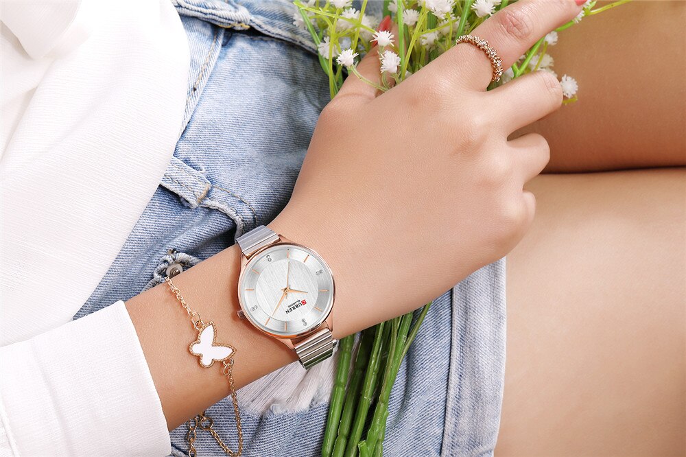 CURREN 9041 Women's Stainless Steel Watch