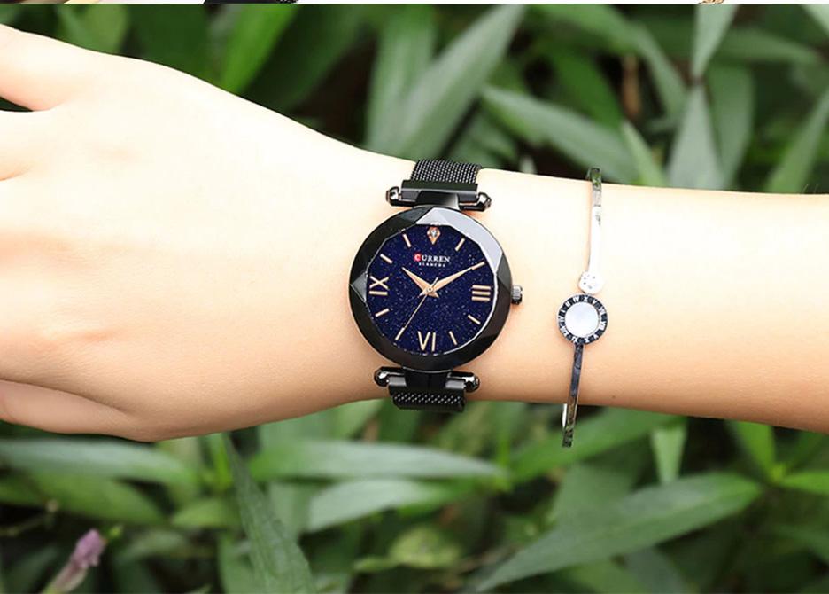 CURREN 9063 Women's Stainless Steel Watch