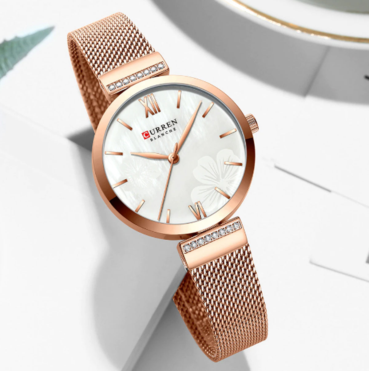 CURREN 9067 Women's Stainless Steel Watch