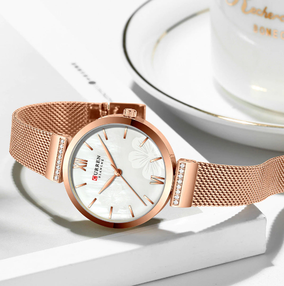 CURREN 9067 Women's Stainless Steel Watch