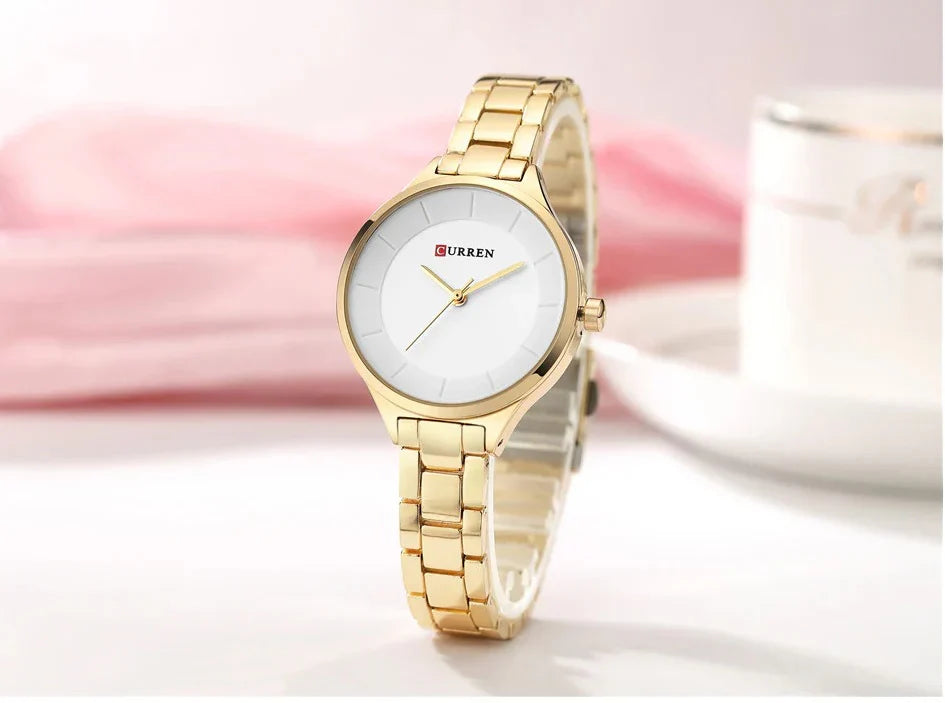 CURREN 9015 Women's Stainless Steel Watch