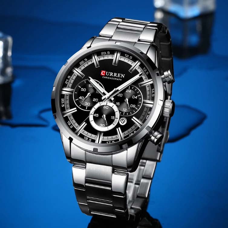 CURREN 8355 Men's Stainless Steel Watch