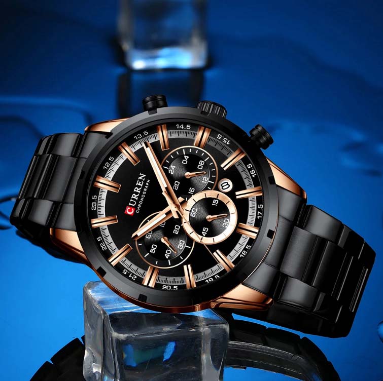 CURREN 8355 Men's Stainless Steel Watch