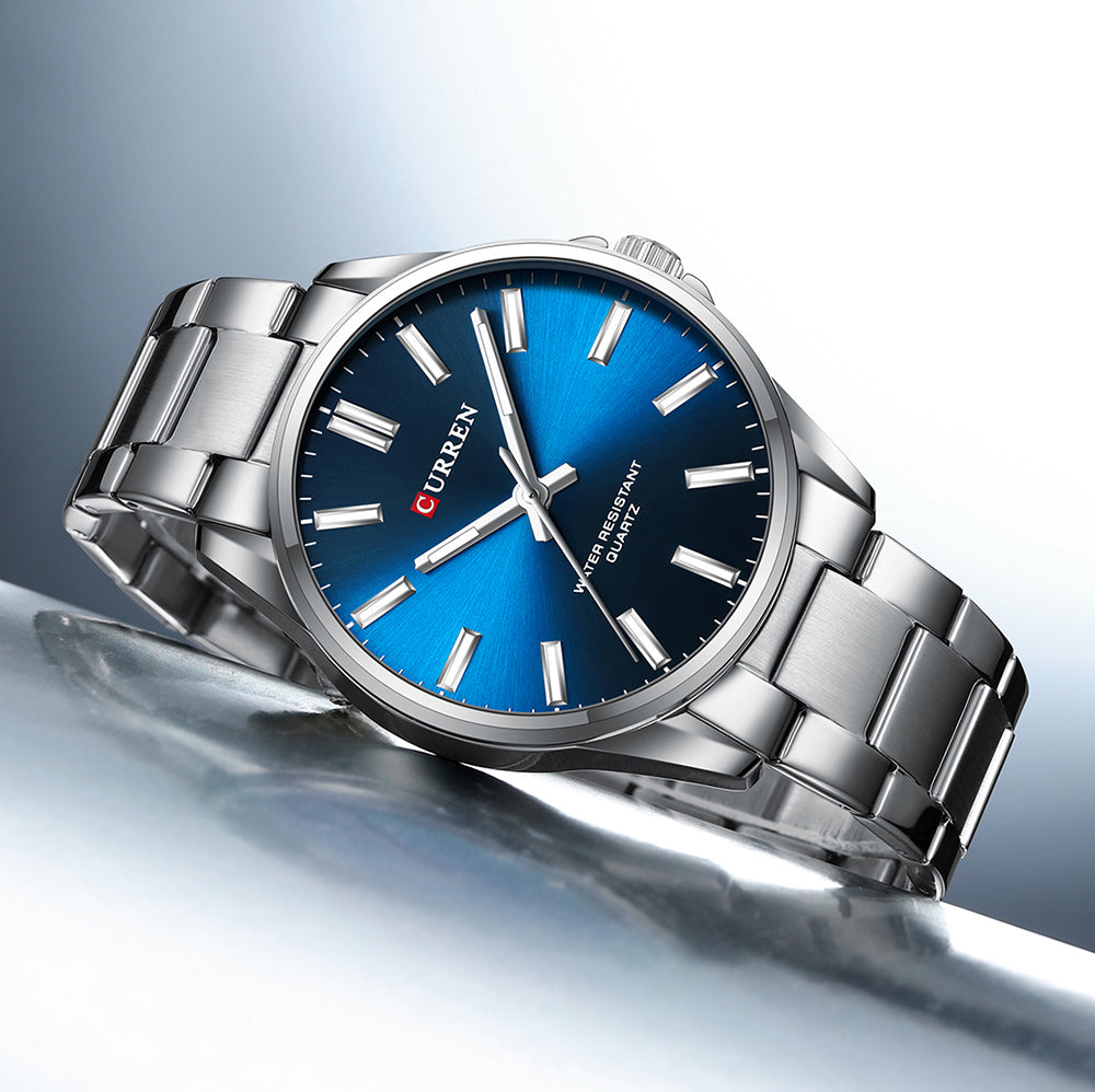 CURREN Couples Stainless Steel Watch
