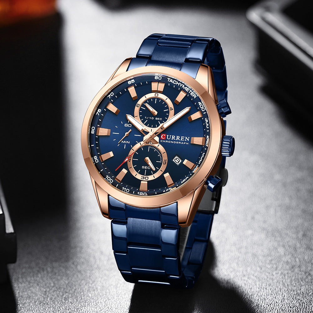 CURREN 8445 Men's Chronograph Watch