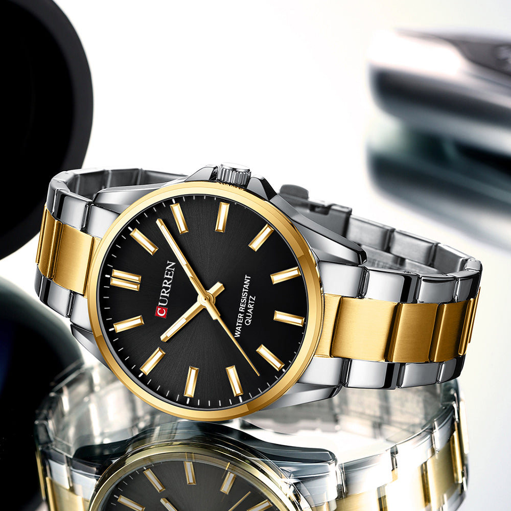 CURREN 9090 Men's Stainless Steel Watch