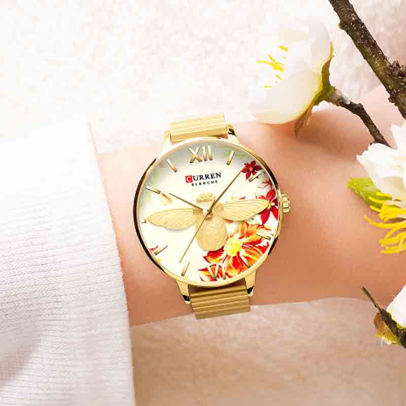 CURREN 9061 Women's Stainless Steel Watch