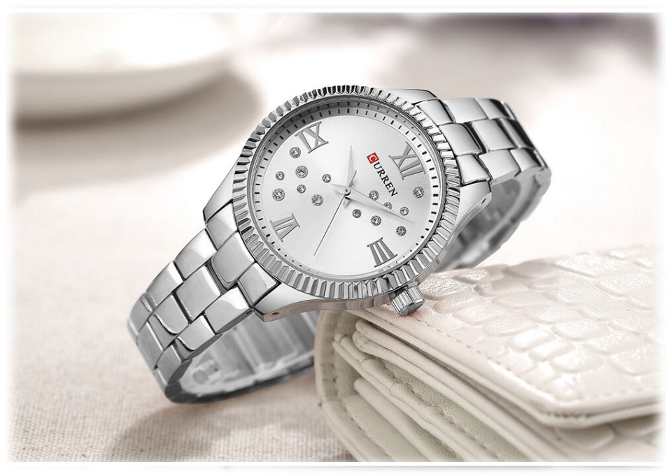 CURREN 9009 Women's Stainless Steel Watch
