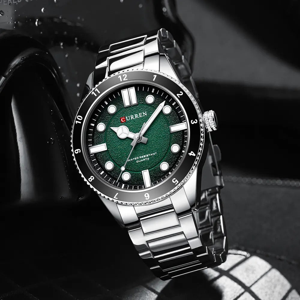 CURREN 8450 Men's Stainless Steel Watch