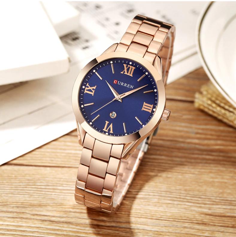 CURREN 9007 Women's Srainless Steel Watch