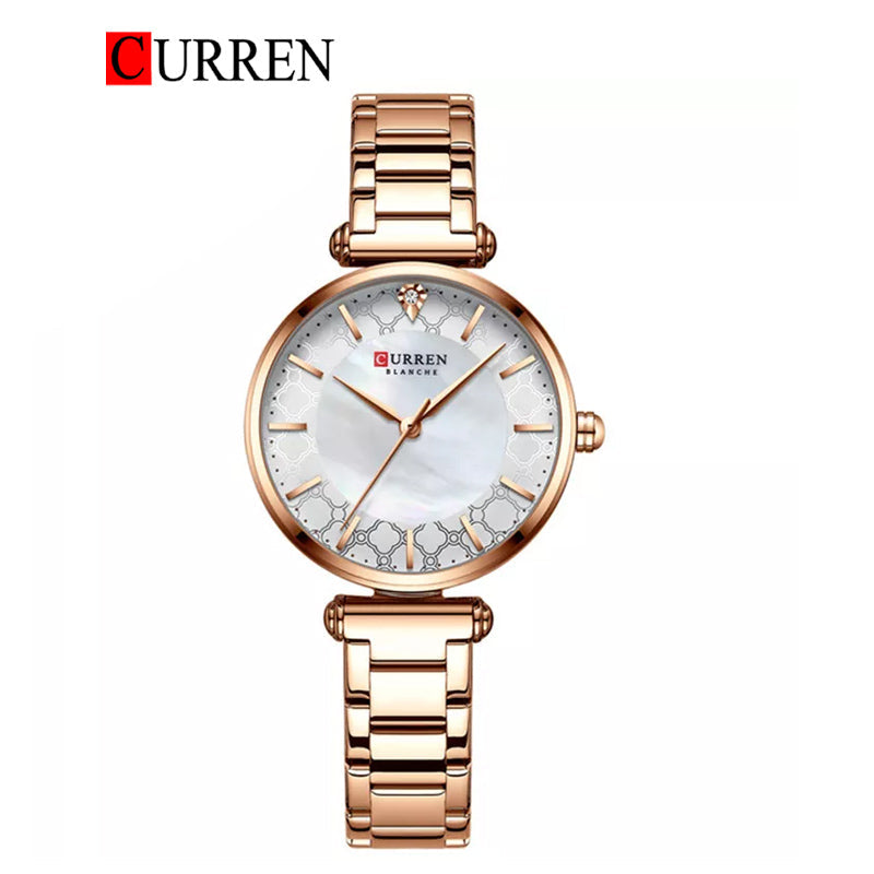 CURREN 9072 Women's Stainless Steel Watch