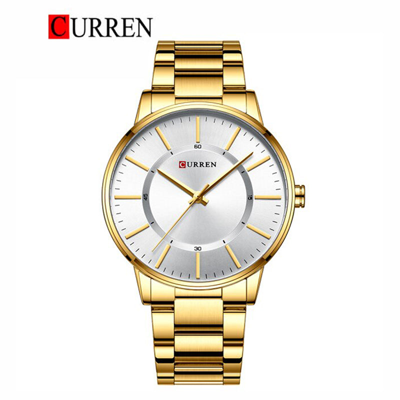CURREN 8385 Men's Stainless Steel Watch