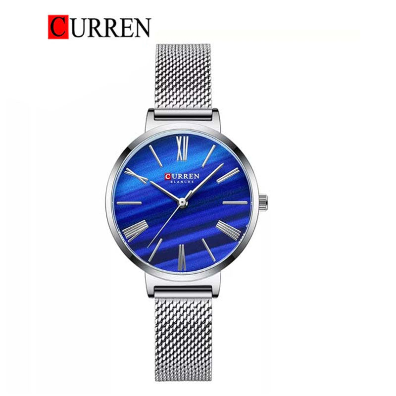 CURREN 9076 Women's Stainless Steel Watch