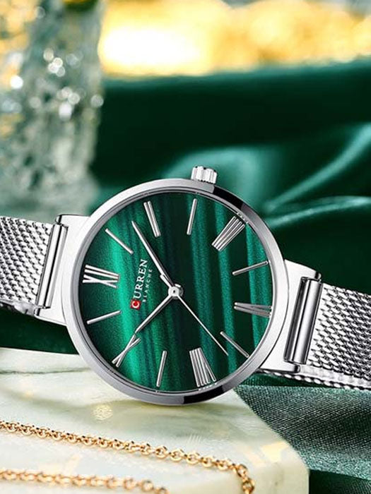 CURREN 9076 Women's Stainless Steel Watch